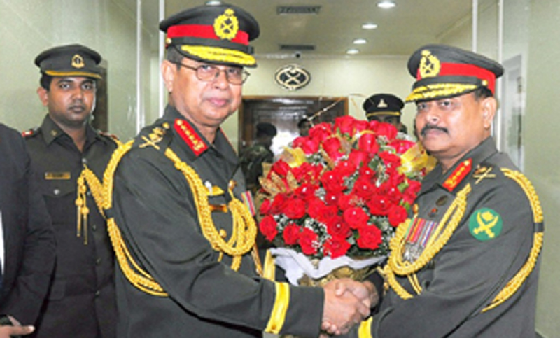 দায়িত্বভার গ্রহণ করলেন নতুন সেনাপ্রধান