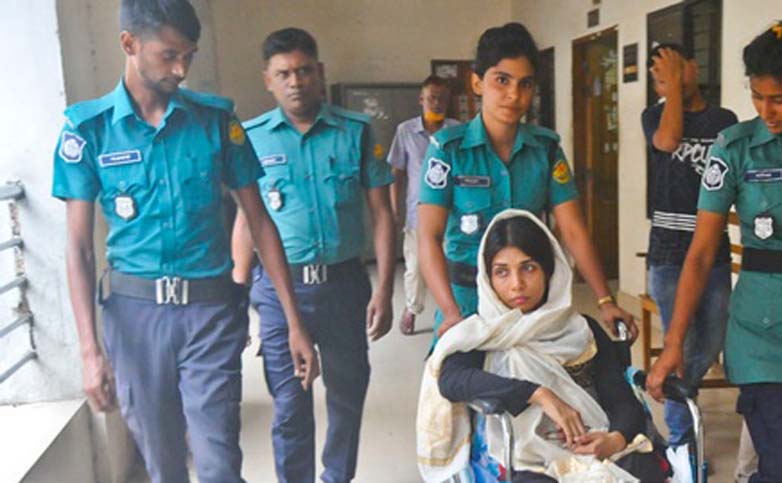 জামিনে মুক্তি পেলেন নওশাবা