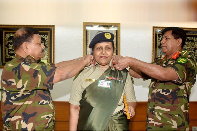 প্রথম নারী মেজর জেনারেল সুসানে গীতি