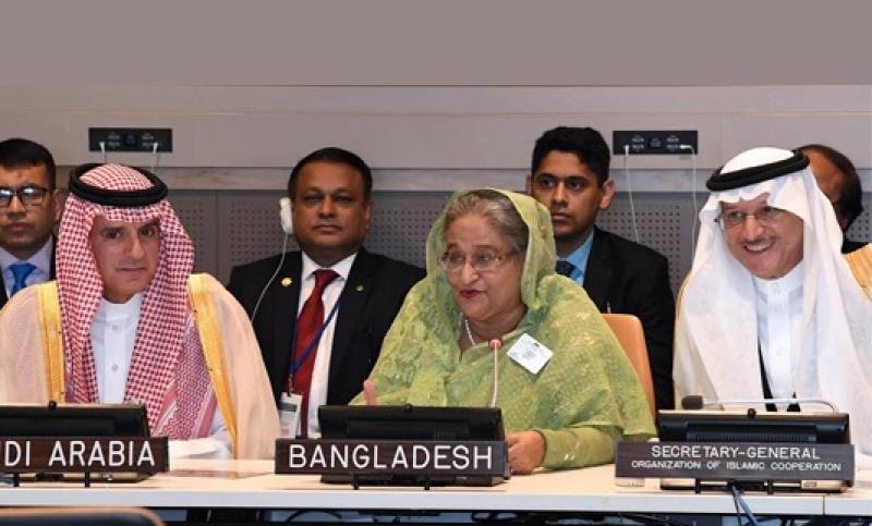 রোহিঙ্গাদের প্রত্যাবাসনে মিয়ানমারকে চাপ সৃষ্টির আহবান প্রধানমন্ত্রীর