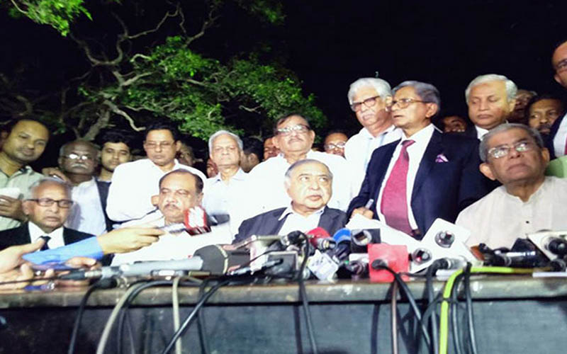 খালেদা জিয়ার মুক্তির বিষয়ে কোনো সদুত্তর দেননি প্রধানমন্ত্রী : মির্জা ফখরুল ইসলাম