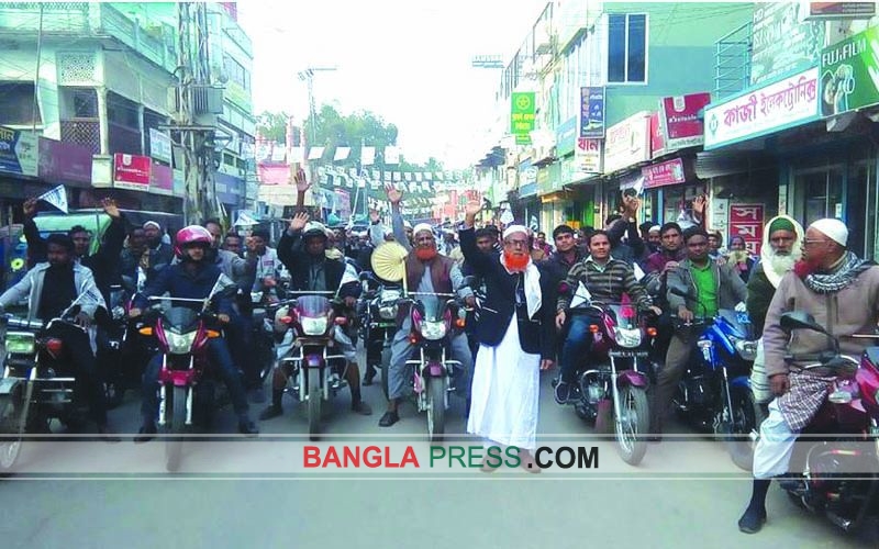নীলফামারী-৪ আসন ঝিমিয়ে পড়া সৈয়দপুরকে চাঙ্গা করলো হাত পাখা