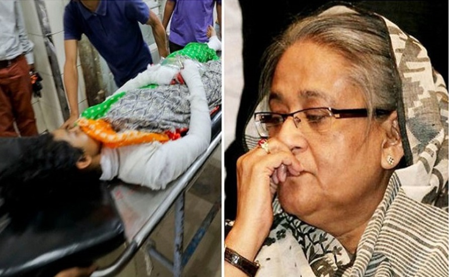 দগ্ধ মাদরাসা ছাত্রীকে সিঙ্গাপুর নিতে প্রধানমন্ত্রীর নির্দেশ