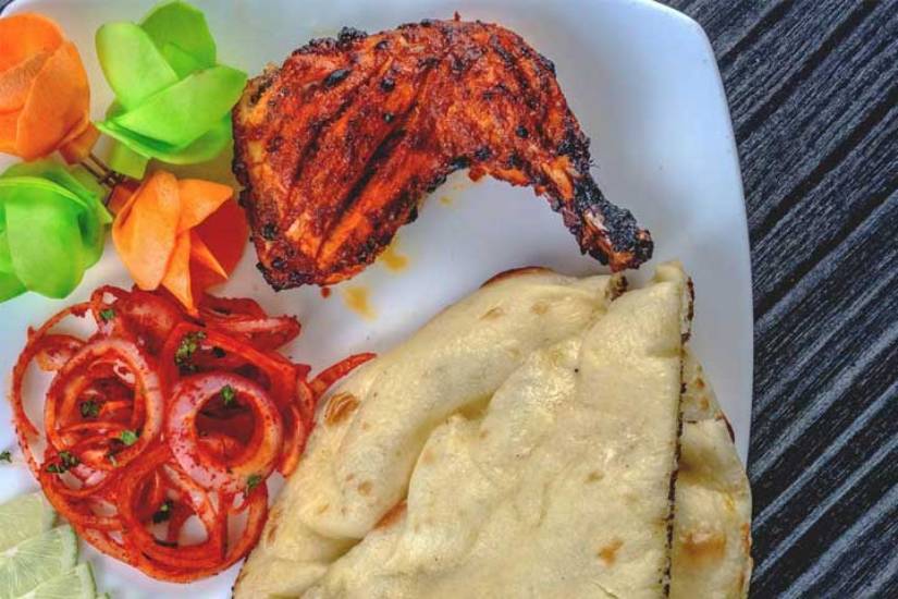 ইফতারে বৈচিত্র্য, তান্দুরি চিকেন উইথ বাটার নান