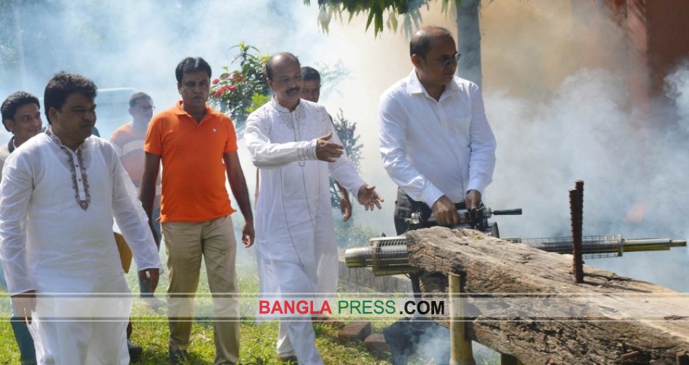 ধুনটে মশক নিধন কর্মসূচীর উদ্বোধন