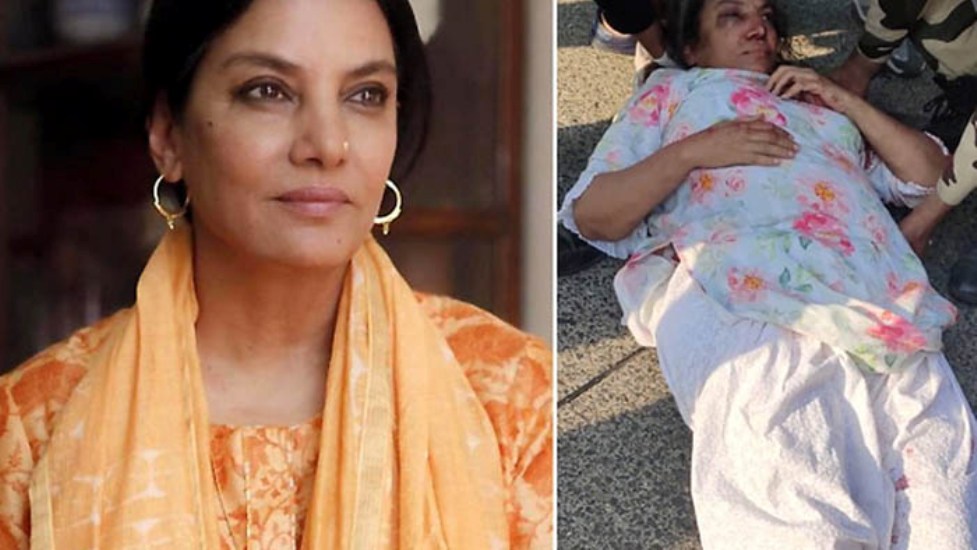 শাবানা আজমির গাড়িচালকের বিরুদ্ধে এফআইআর