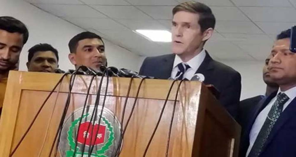ঢাকা সিটি নির্বাচন অংশগ্রহণমূলক হবে : মার্কিন রাষ্ট্রদূত