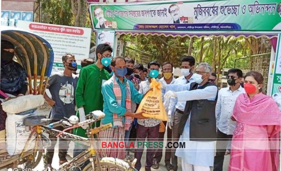 গৌরীপুরে ২ হাজার হতদরিদ্রের বাড়িতে খাবার পৌঁছে দিবে এমপি নাজিম