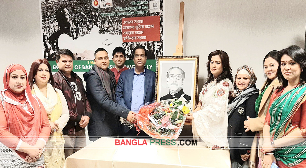 ইতালিতে যথাযথ মর্যাদায় ঐতিহাসিক ৭ মার্চ উদযাপন