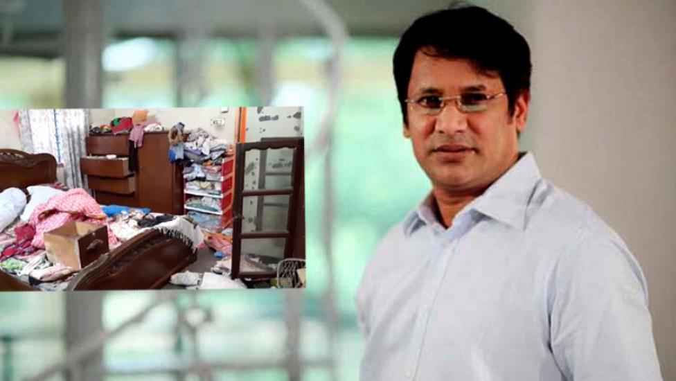 লিটু আনামের বাড়ি থেকে ৩ লাখ টাকা ও ৫০ ভরি স্বর্ণ চুরি