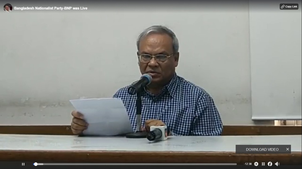 হাজারো স্যাম্পল আসলেও টেস্ট করা হচ্ছে ৭০-৮০টি: বিএনপি