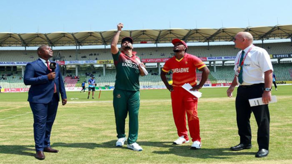 টস জিতে ব্যাটিংয়ে বাংলাদেশ