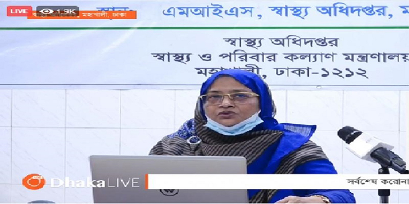 একদিনে সর্বোচ্চ শনাক্ত ১৯৭৫, মৃত্যু ২১