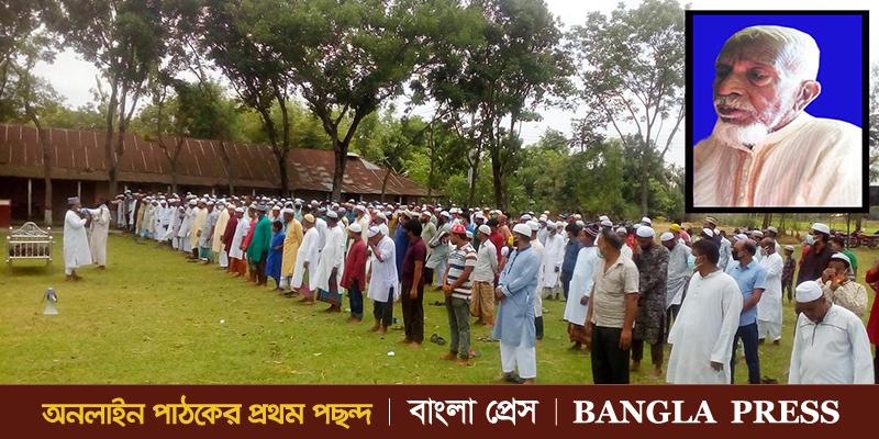 ডোমারে তোছাদ্দেক হোসেন মাষ্টারের জানাজা সম্পন্ন