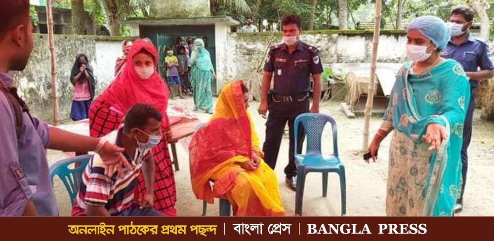 বাল্যবিবাহ দেবার অপরাধে জরিমানা করলেন ইউএনও