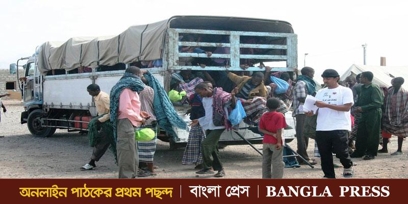 নর্থ মেসিডোনিয়ায় ট্রাক থেকে ৬৪ বাংলাদেশি আটক