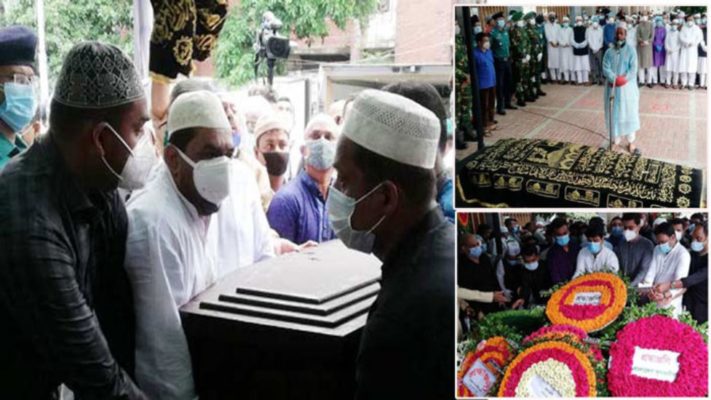 বনানী কবরস্থানে চিরনিদ্রায় শায়িত সাহারা খাতুন