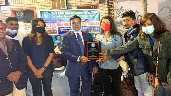 নিউ ইয়র্কে আরও এক বাংলাদেশি পেলেন করোনা সম্মাননা