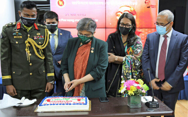 জাতিসংঘে বাংলাদেশ মিশন ও কনস্যুলেটে শেখ মুজিবুর রহমানের জন্মশতবার্ষিকী উদযাপন