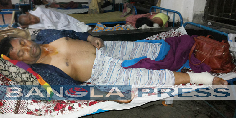 মেম্বারের ছুরির আঘাতে চেয়ারম্যানের ছেলে আহত