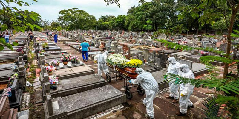 ব্রাজিল এখন মৃত্যুপুরী