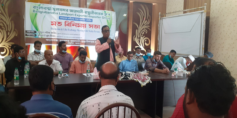 বাংলাবান্ধা স্থলবন্দরকে নতুন রুপে সাজানোর অঙ্গীকার
