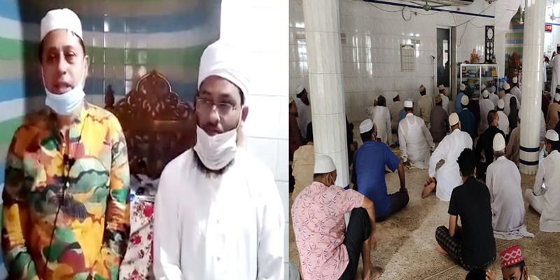 মসজিদে মসজিদে বোয়ালমারী থানা পুলিশের প্রচারণা