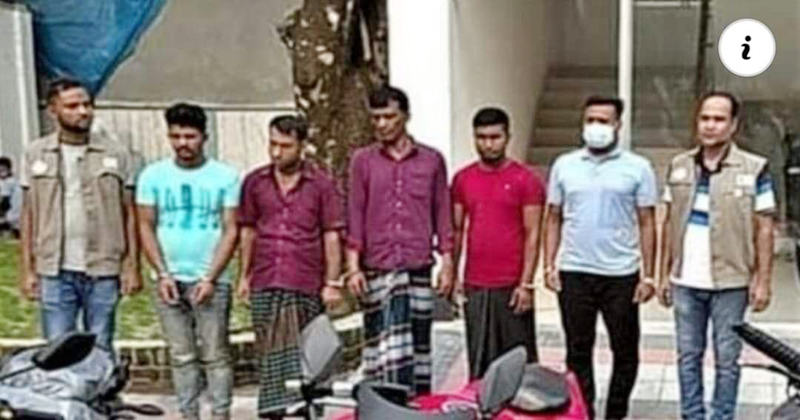 নরসিংদীতে মোটরসাইকেল চোর চক্রের সদস্য গ্রেফতার