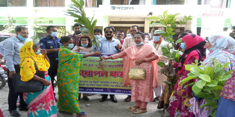 ডোমারে শেখ কামালের জন্মবার্ষিকী উপলক্ষে বৃক্ষ রোপন কর্মসূচি
