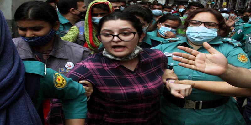 কাশিমপুর  কারাগারে পাঠানো হলো পরীমণিকে