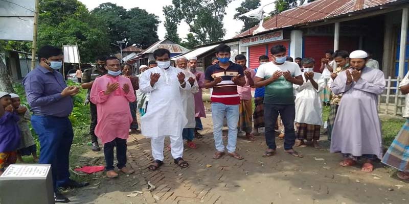 গৌরীপুরে গ্রামীণ উন্নয়ন প্রকল্পের তিনটি রাস্তা উদ্বোধন