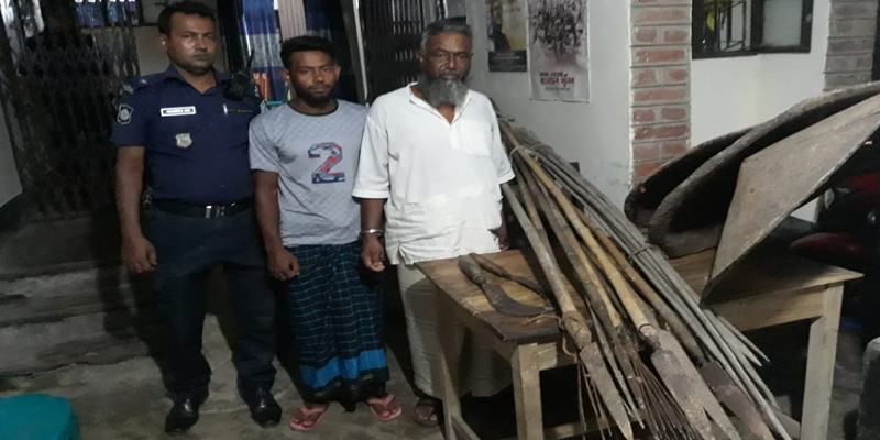 ২৪ ঘন্টায় অস্ত্র মামলার অভিযোগপত্র দাখিল