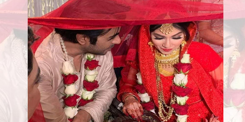 যুক্তরাষ্ট্র প্রবাসীকে বিয়ে করে সবার দোয়া চাইলেন অপূর্ব