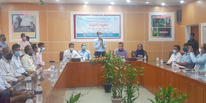 তেতুলিয়ায় ইউএনও বাসভবনের ভিত্তি প্রস্তর স্থাপনের শুভ উদ্বোধন