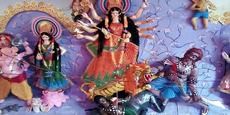 ঝিনাইদহে ৪৫২টি মন্ডপে ষষ্ঠি বোধনের মাধ্যমে পূজা শুরু