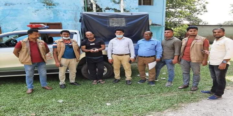 সৈয়দপুরে স্বেচ্ছাসেবক লীগের সম্পাদক নাদিম ইয়াবাসহ আটক