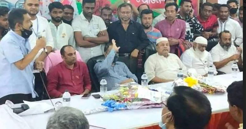 পিডিবি ঘোড়াশাল জাতীয় শ্রমিক লীগের উদ্যোগে নৌকা মার্কার সমর্থনে সভা অনুষ্ঠিত