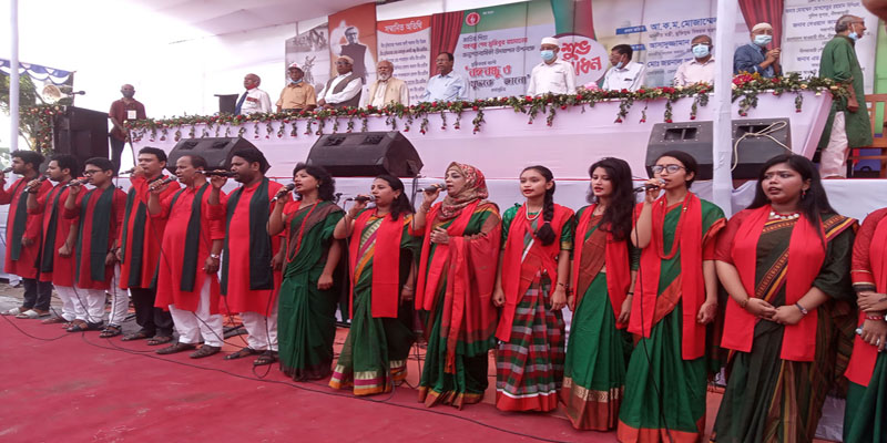 নীলফামারীতে “বঙ্গবন্ধু ও মুক্তিযুদ্ধকে জানো” কর্মসুচির শুভ উদ্বোধন