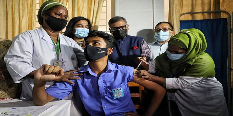 স্কুল শিক্ষার্থীদের করোনার টিকাদান শুরু হচ্ছে আজ