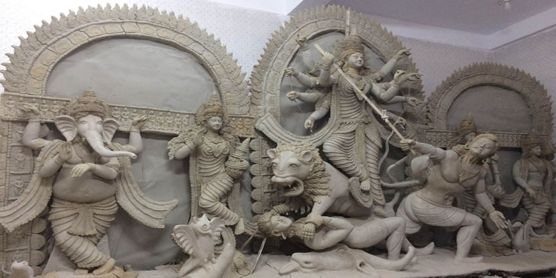 ডোমারে ১০১টি পূজা মন্ডপে শারদীয় দূর্গাপূজা উদযাপন হবে
