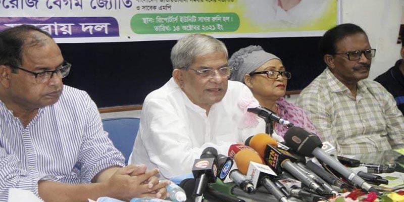 সরকার সাম্প্রদায়িক সম্প্রীতি বিনষ্ট করার চক্রান্ত করছে : ফখরুল