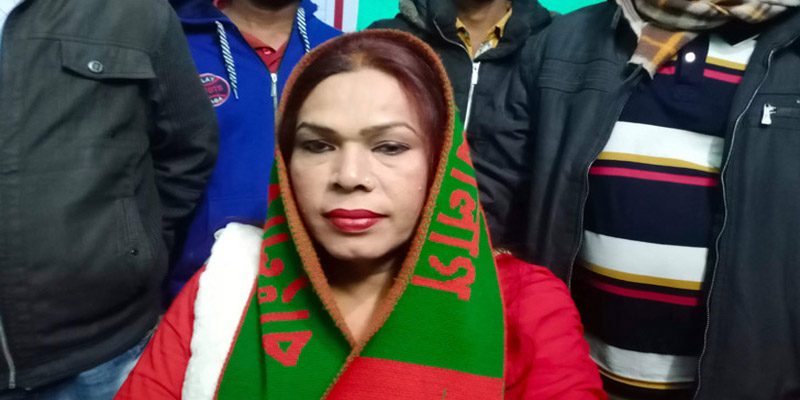 ঝিনাইদহে ইউপি নির্বাচনে তৃতীয় লিঙ্গের চেয়ারম্যান প্রার্থী ঋতু