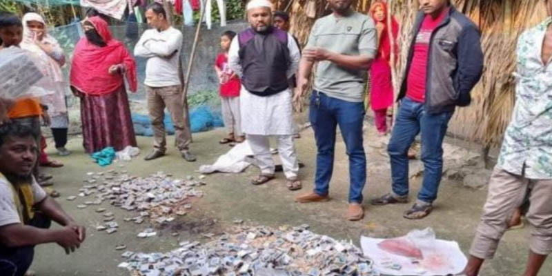 লক্ষ্মীপুরে বিপুল পরিমাণ বোমা তৈরির সরঞ্জাম উদ্ধার