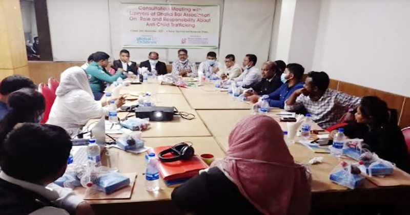 শিশু পাচার প্রতিরোধে 'লিডো'র পরামর্শ সভা অনুষ্ঠিত