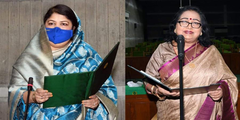 শপথ নিলেন বিরোধী দলীয় সাংসদ শেরীফা কাদের