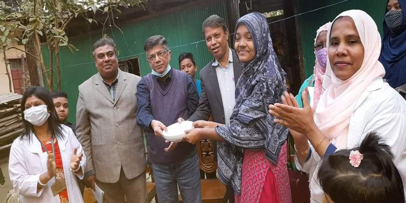 লক্ষ্মীপুরে পরিবার পরিকল্পনা সেবা ও প্রচার সপ্তাহ উপলক্ষে উঠান বৈঠক
