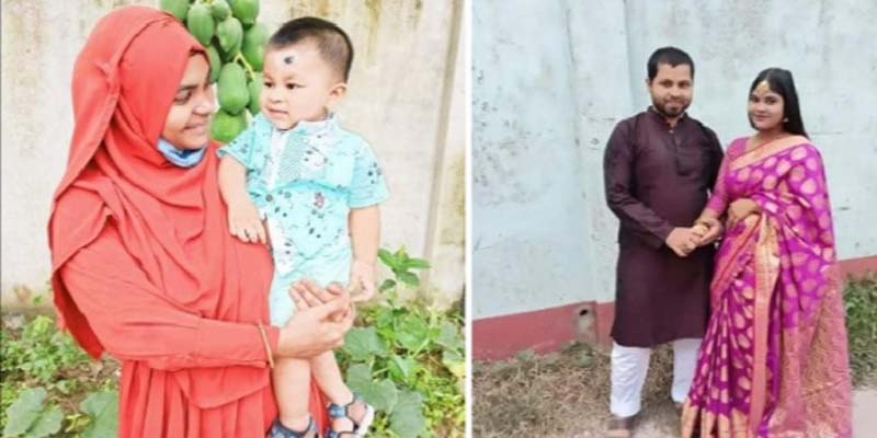 পারিবারিক কলহ: স্ত্রী ও শিশু পুত্রকে গলাকেটে হত্যা, স্বামী আটক