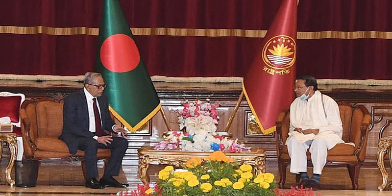 রাষ্ট্রপতির সঙ্গে সংলাপে বসেছেন জাসদ নেতারা