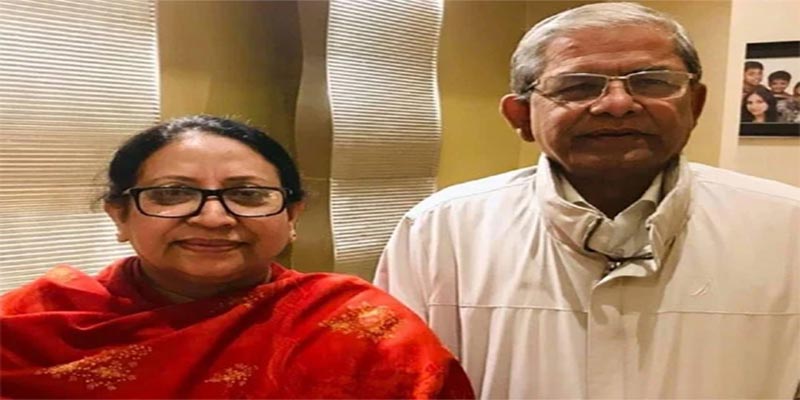 সস্ত্রীক করোনামুক্ত মির্জা ফখরুল