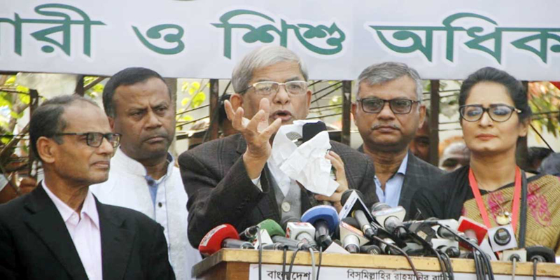 কিসের সংলাপ,কোনো লাভ হবে না : ফখরুল